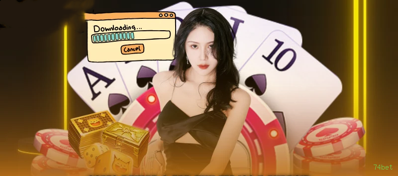 Imagem promocional dos ganhos da 74bet